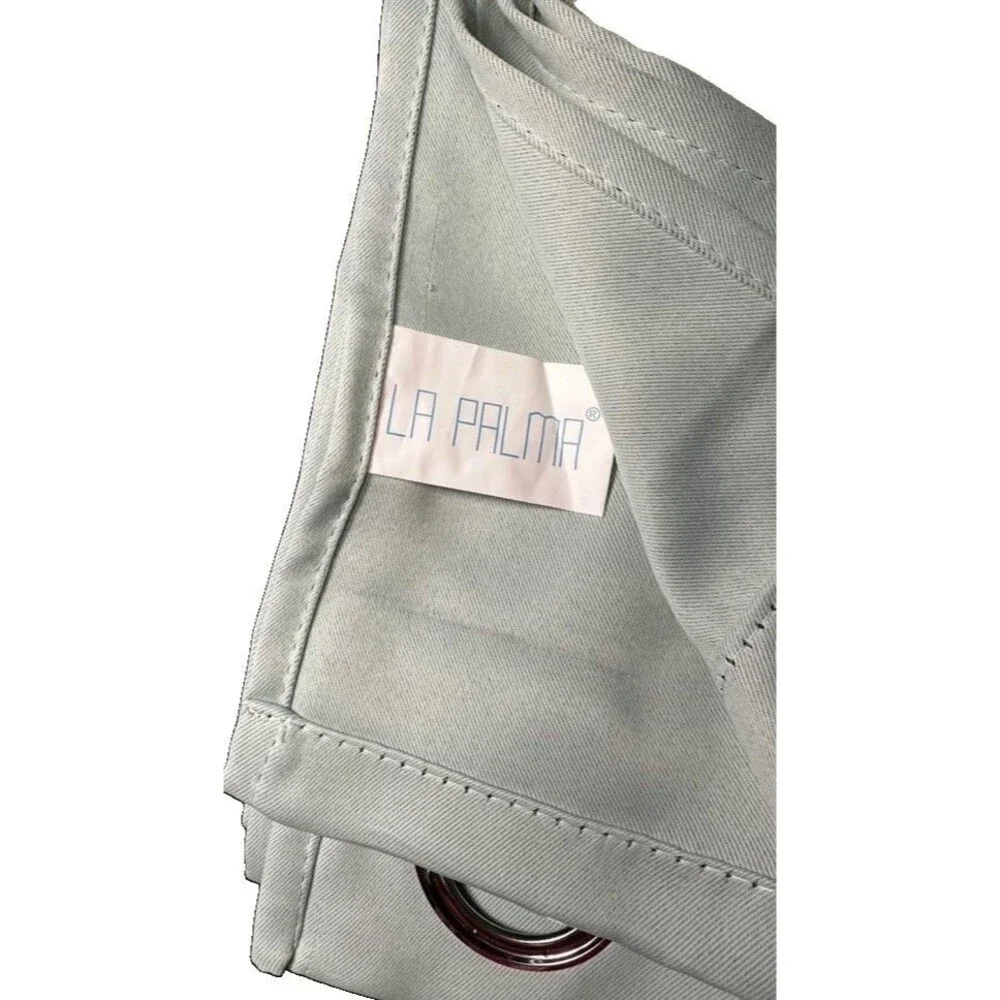 LA PALMA Thermal Insulated Blackout Curtains 52”W x 84”L (Pack of 2)